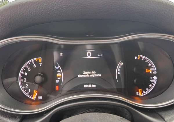 Jeep Grand Cherokee cena 116500 przebieg: 96483, rok produkcji 2018 z Siedlce małe 326